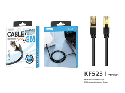 Cabo de rede Techancy CAT-6, KF5231-2