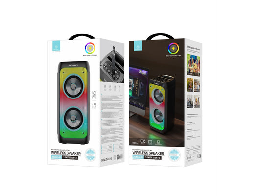 Techancy Altifalante Bluetooth Sem Fios TH2637-1