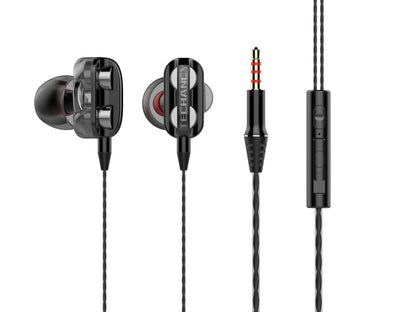 Techancy Auricular Com Fios Estéreo Premium TD8050 -0