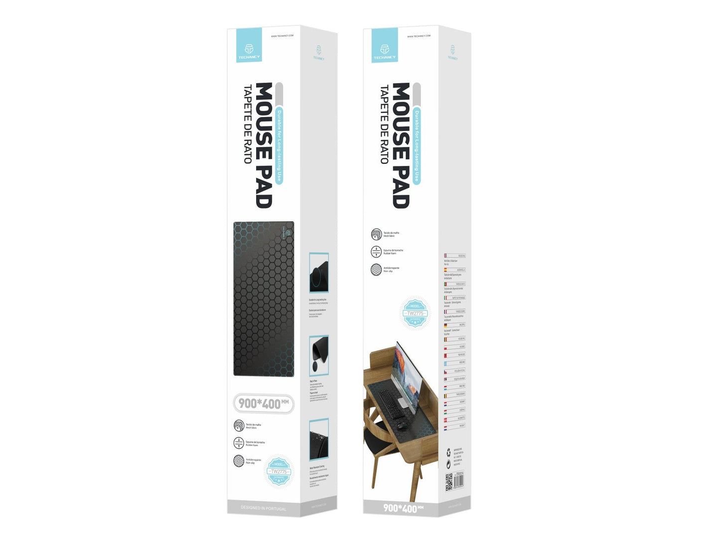 Tapete para rato Techancy 40 x 90 cm, TW2775-1