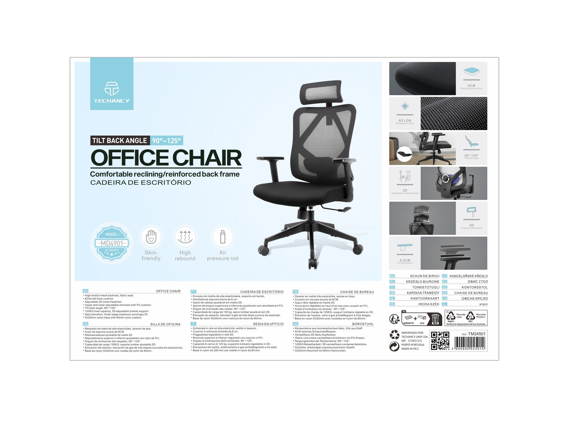 Techancy Cadeira MD4901-1
